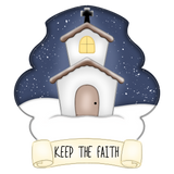 WHD Keep the Faith Chapel Banner Fancy Frame