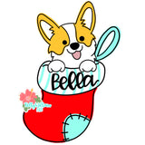KWA Stocking Corgi