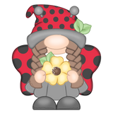 WHD Ladybug Bumble Bee Gnomette Girl