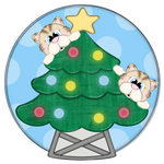 WHD Meowy Christmas Cat Tree