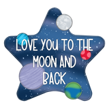 WHD Moon and Back Star Galaxy