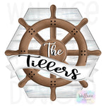 WHD Nautical Wheel Banner