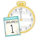 WHD New Years Clock