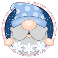 WHD Peekaboo Winter Gnome