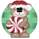 WHD Peppermint Beary Round