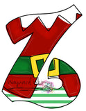 WWW Christmas Elf Letter Z