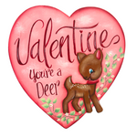 RBN Valentine Deer Pink