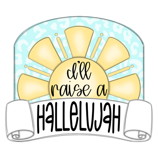 WHD Raise a Hallelujah Sun Banner