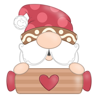 WHD Rolling Pin Gingerbread Santa Gnome