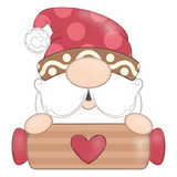 WHD Rolling Pin Gingerbread Santa Gnome