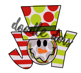 DDS Joy Snowman