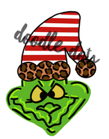 DDS Festive Monster Head