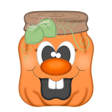 WHD Silly Pumpkin Mason Jar