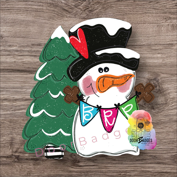 DBD Brr Snowman And Tree