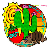 BRB Southwest Cactus Amrmadillo