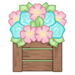WHD Springtime Florals Crate