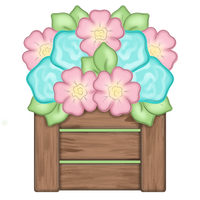 WHD Springtime Florals Crate