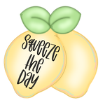 WHD Squeeze The Day Lemons Double Tag