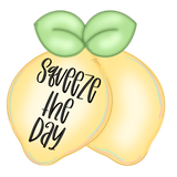 WHD Squeeze The Day Lemons Double Tag
