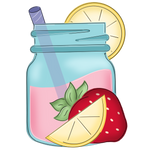 WHD Strawberry Lemonade Mason Jar