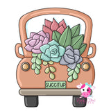 PCD Succulent Truck Pastel