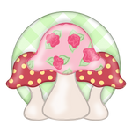 WHD Toadstool Trio Round Frame