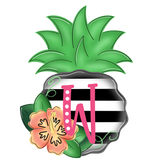 WHD Tropical Pineapple Monogram