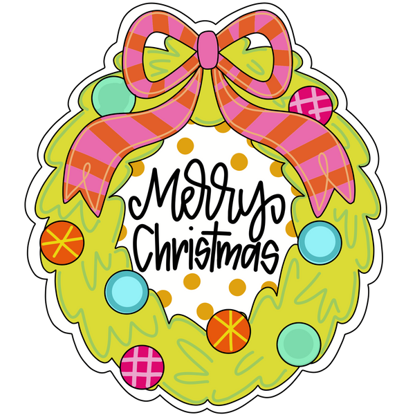 ASH Merry Christmas Wreath