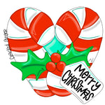 CRG Merry Christmas Candy Canes