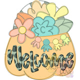 ASH Welcome Pumpkin Floral