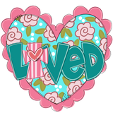 ASH Cross Loved Heart