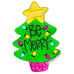 CRG Be Merry Christmas Tree