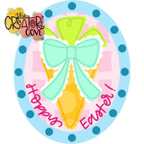 ASH Happy Easter Carrot Bow