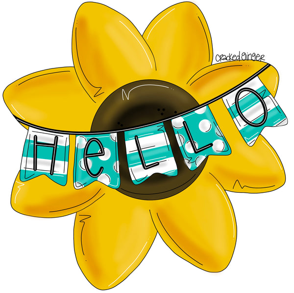 CRG Banner With Sunflower