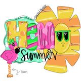 CRG Hello Summer Plaque