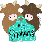 CRG Highland Cows with Tag
