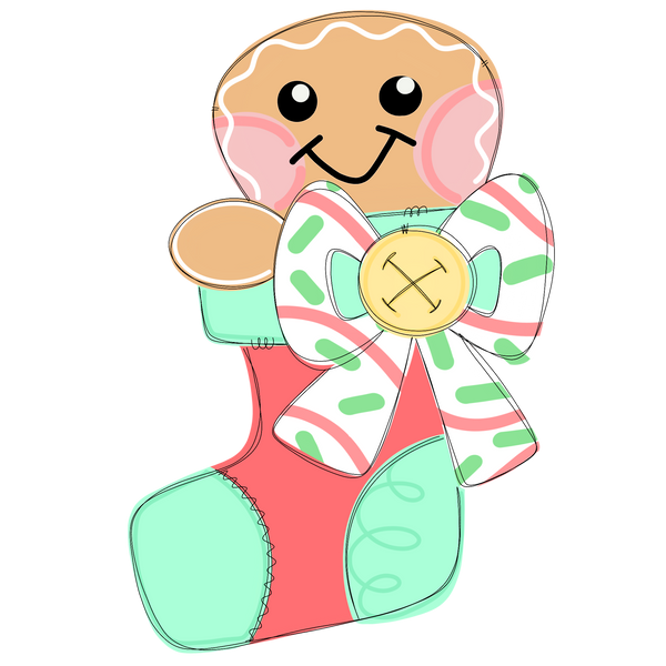 ASH Gingerbread Stocking