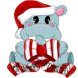 CRG Christmas Hippo 2