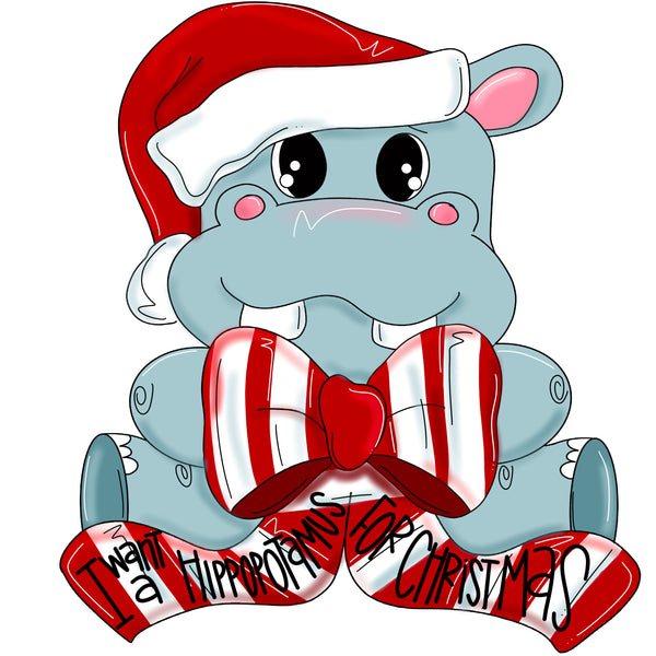 CRG Christmas Hippo 2