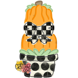 ASH Pumpkins With Bow