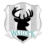 WHD Welcome Deer Mount Banner