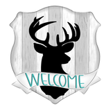 WHD Welcome Deer Mount Banner