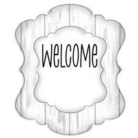 WHD Welcome Fancy Frame