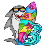 LHD Surfer Shark Surfboard