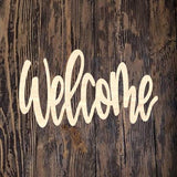 ABL Floral Spring Welcome Plaque