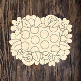 ABL Floral Spring Welcome Plaque