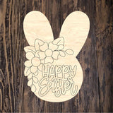 ABL Happy Easter Bunny Head