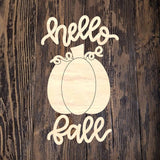 ABL Hello Fall Scallop Plaque 1