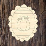 ABL Hello Fall Scallop Plaque 1