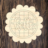 ABL Hello Scallop Round